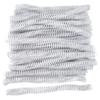 100PCS Spiral Binding Coils 16mm Diameter 48 Teeth 4:1 Binder Combs Spines for A4 Paper White