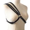 Мужское нижнее белье из искусственной кожи, регулируемый ремень для бондажа, эротические заклепки, нагрудные ремни