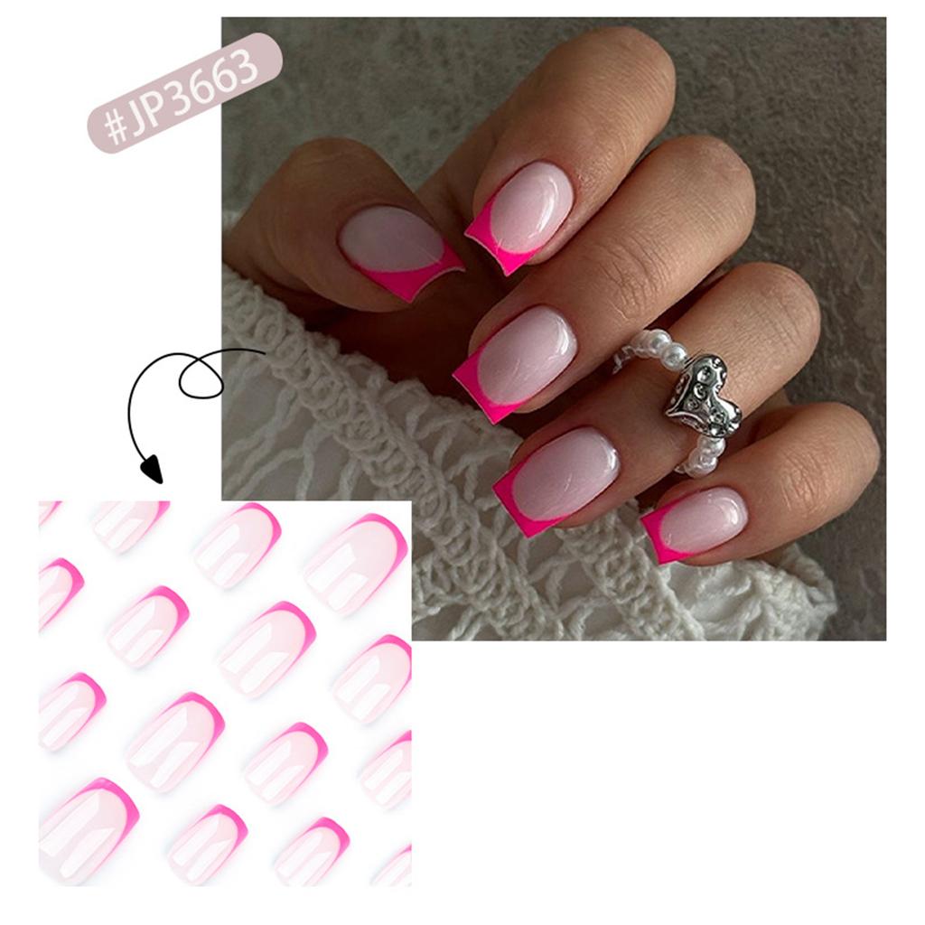 Накладные ногти Press on Nail Накладные ногти Stick Glue on Nail Накладные ногти Акриловые ногти Искусственные накладные ногти для дизайна ногтей своими руками