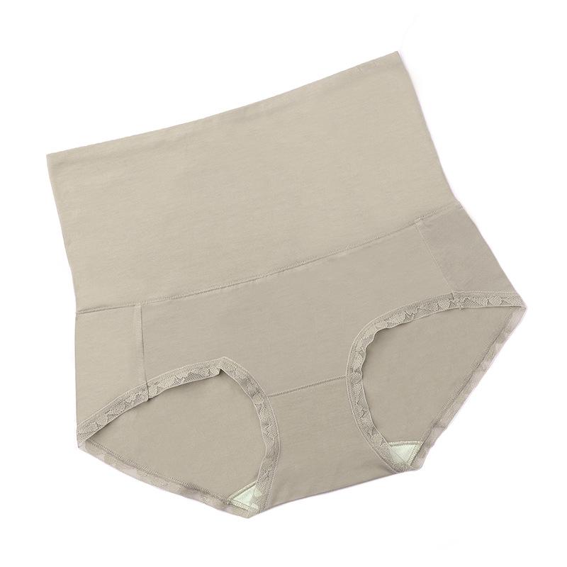 High Waisted Abdominal Tightening Buttocks Lifting Breathable Underwear Antibacterial Women's Underwear Cotton Comfortable High-end Triangle Pants