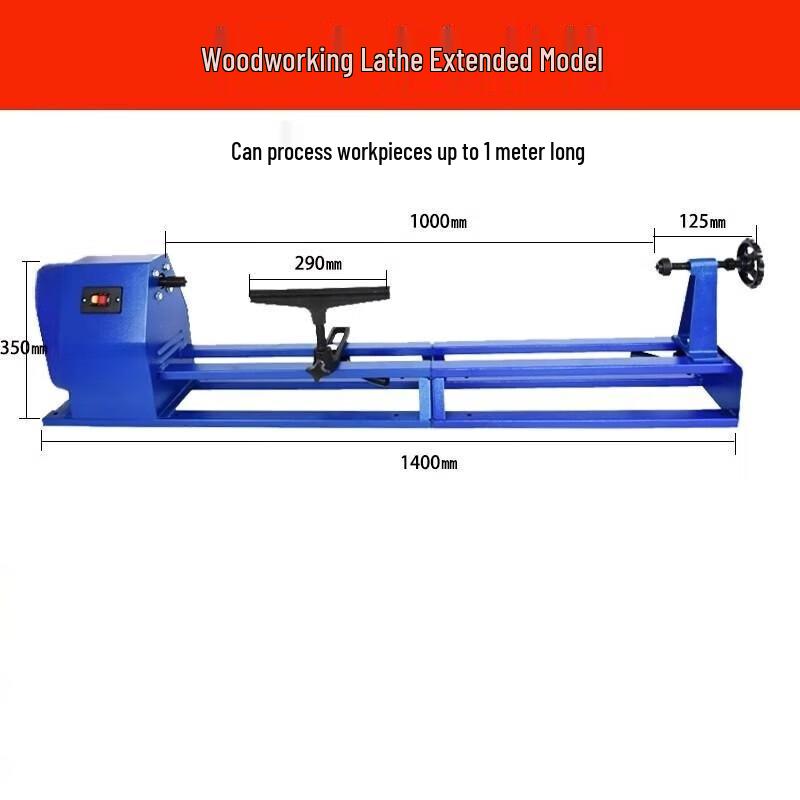 Jundelun Woodworking Lathe & Polishing Machine CN plug (adapter included)