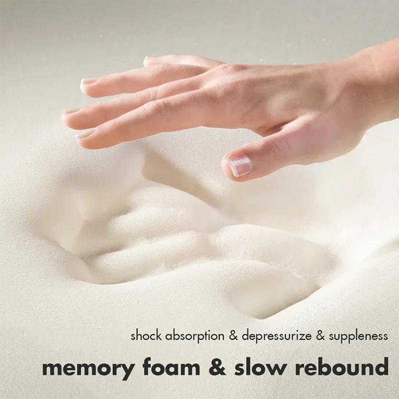 Плюшевый коврик для ванной с эффектом памяти 50x120 см – Ультрамягкий и с медленным восстановлением, Супервпитывающий нескользящий коврик для ванной, Длинные коврики для ног