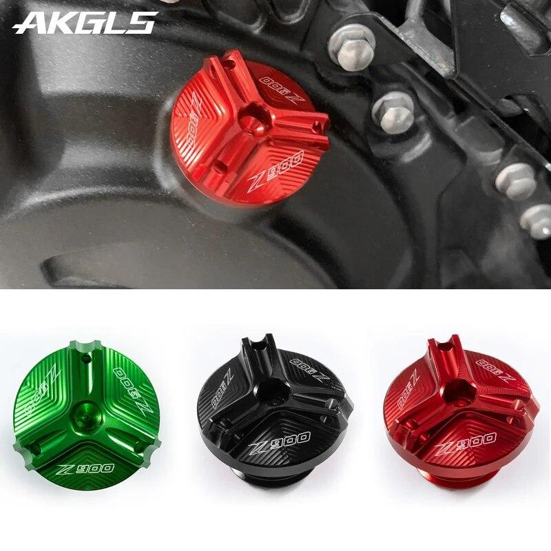 For Kawasaki Z 900 Z900 Z900RS Z 900rs 2017 2018 2022 Motorcycle Engine Oil Cap Bolt Fuel Filler Cap Accessories
