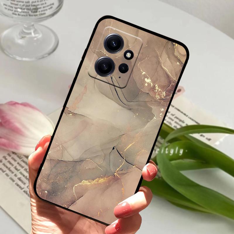 Чехол-бампер для Xiaomi Redmi Note 12 4G, противоударный, силиконовый, ТПУ, задняя крышка для телефона для Xiaomi Redmi Note 12 Pro 5G 4G Fundas Note12