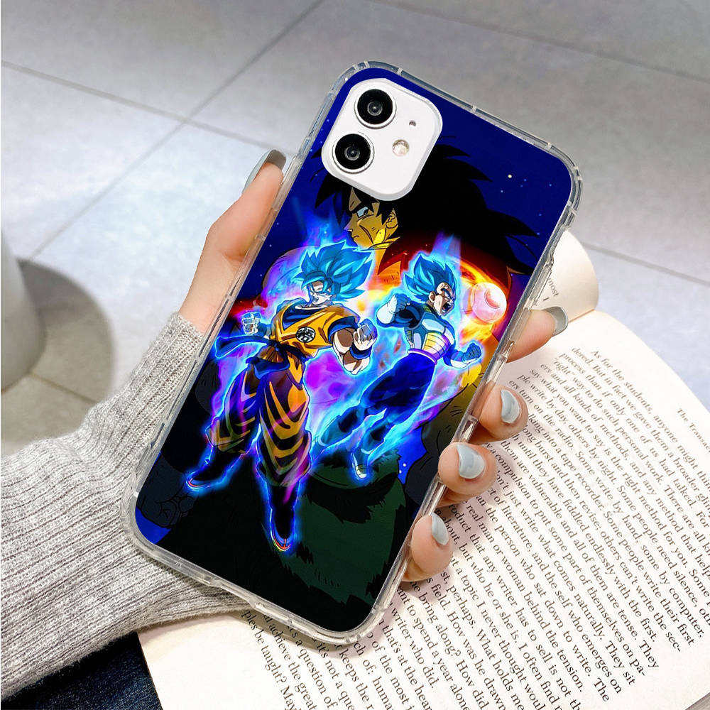 Чехол для Samsung A04 A14 A23 A34 A54 M23 M33 M52 M53 Realme 10 9 C30S C35 C55 VIVO Y02S Y21 Y51 X80 Pro Прозрачный чехол WI71 Dragon Ball Anime