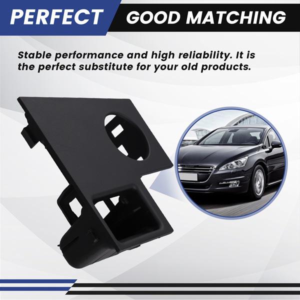 Черная ABS Накладка на Панель Переключателей Бардачка Автомобиля 825276