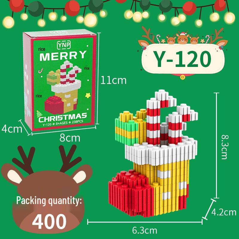 Рождественские конструкторы для детей: Совместимо с Lego, Образовательные и Декоративные Подарки