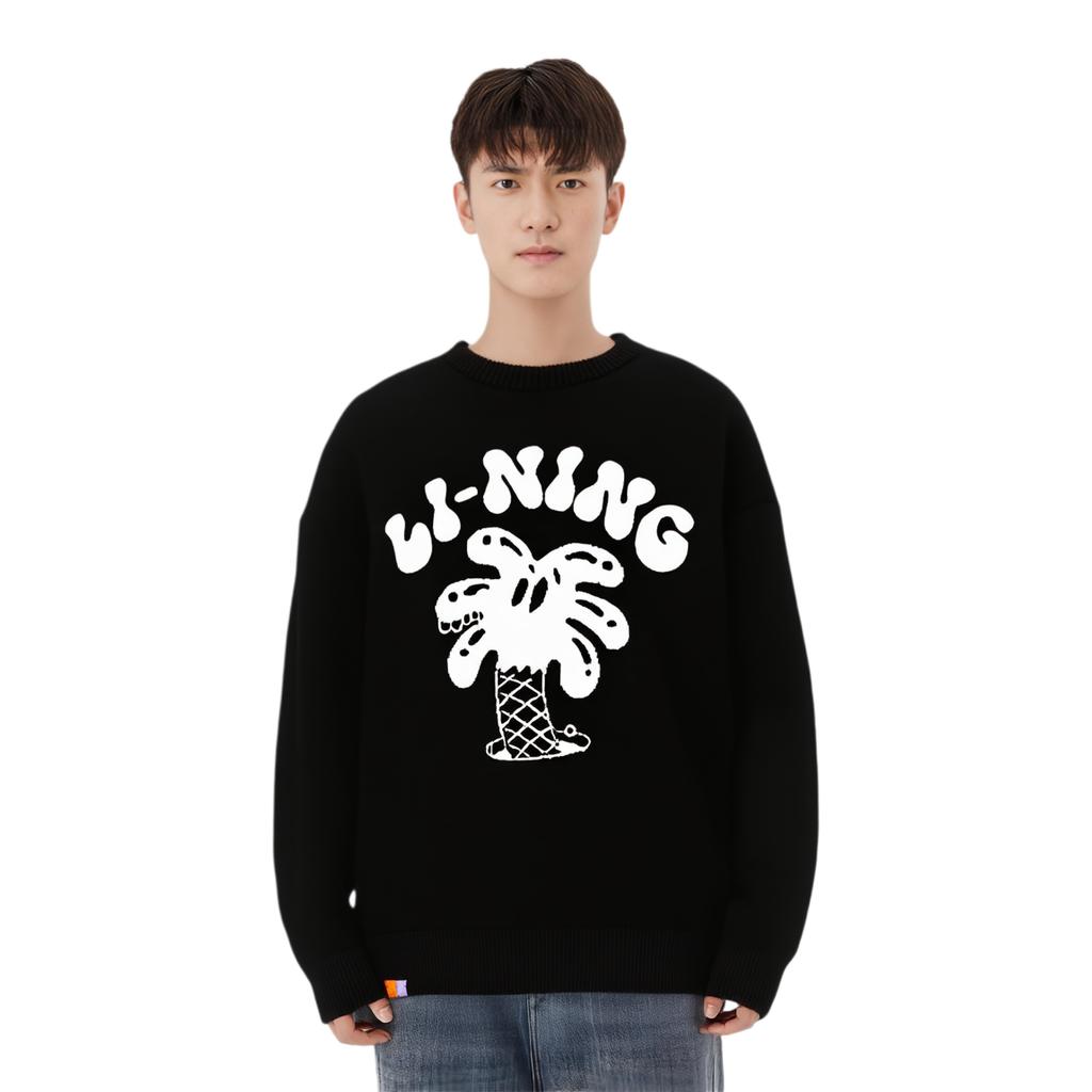 Li Ning x STEVEN HARRINGTON Толстовка Мужская Черная AMBT243-1