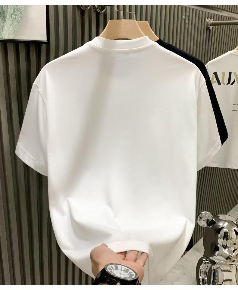 Мужская модная футболка свободного кроя «Звездное небо» 2024