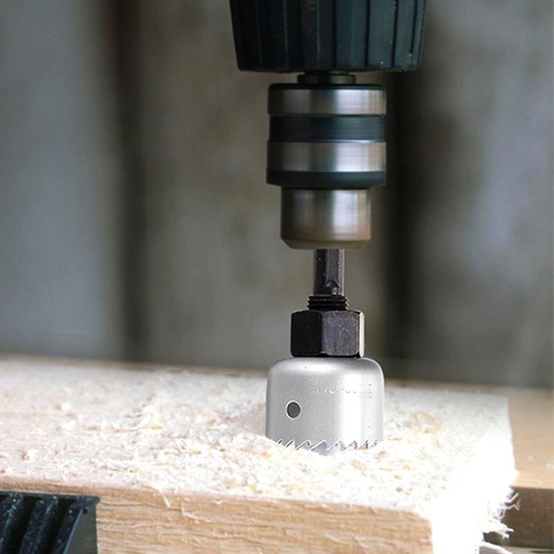 11Pcs Hole Saw Cutting Drill Bit Set Kit 19-64mm Wood Metal Circular Round Case