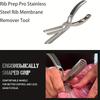 Rib Prep Pro Инструмент для удаления пленок с ребер Направляющая Обрезка Снятие пленок с ребер Инструменты для гриля Инструмент для подготовки ребер BBQ