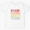 Eat Sleep Fusetar Repeat Kids T-Shirt