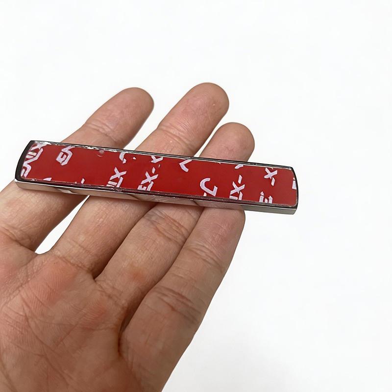 Car Metal Side Door Fender Body Logo Trunk Emblems Decals Sticker For Mitsubishi Badge Decoration Parts Auto Accessories