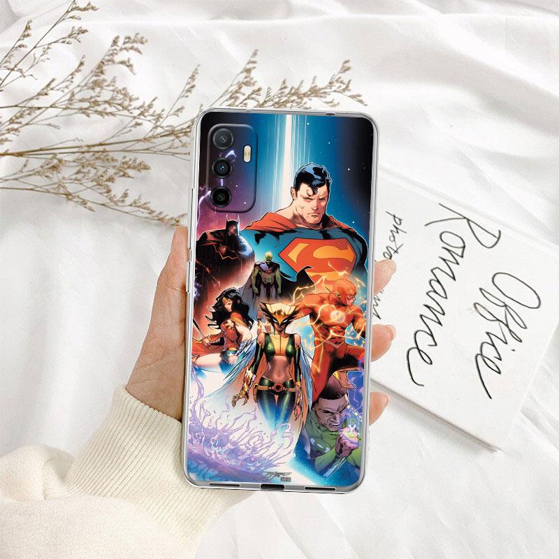 Justice league Phone Case for Motorola Moto E13 E15 E20 E22 E22I E22S E30 E32 E40 E7 E7I G Plus Power Play Stylus G22 G14