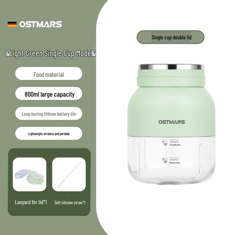 OSTMARS Портативная беспроводная многофункциональная соковыжималка с ледокрошителем