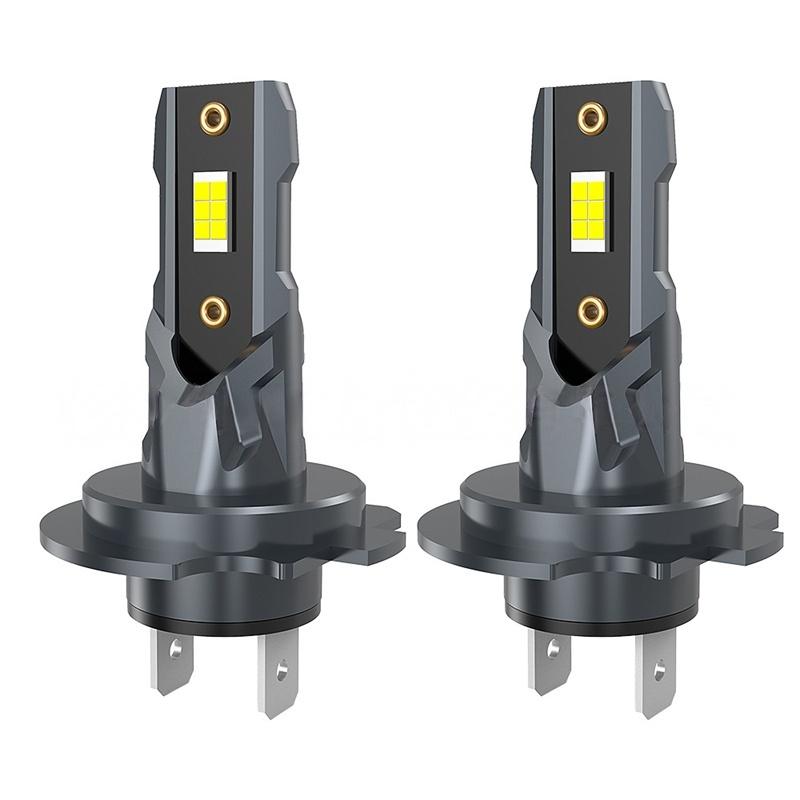 2PCS H7 LED Headlight Bulb 22000LM 12PCS CSP 3570 Car Headlamp Auto Mini CanBus H7 Led Bulb Turbo Light 6500K 12V 110W