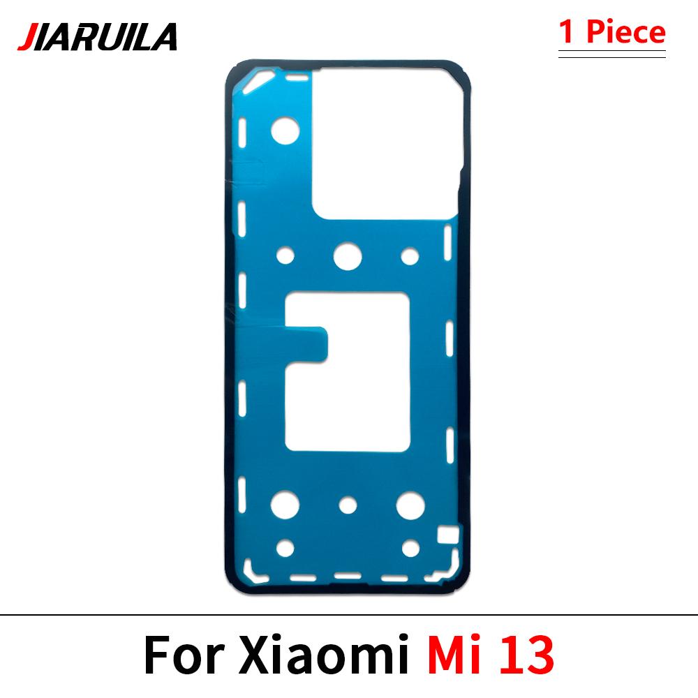 Новый Для Xiaomi Mi 11 Lite Ultra 11S Pro 11T 11X 11 Lite Pro 11T 11 Pro Задняя крышка аккумулятора Дверца Наклейка Клейкая лента