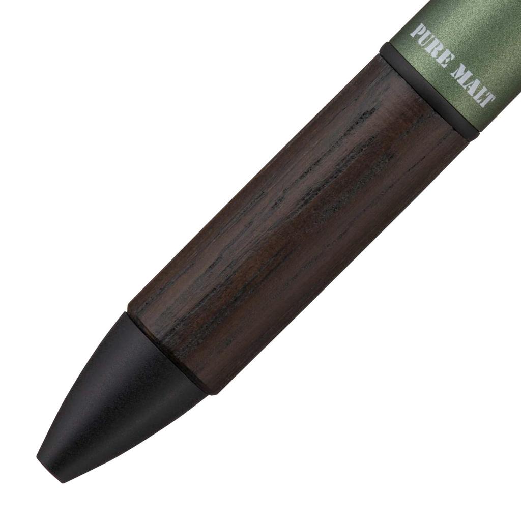 Mitsubishi Pencil Pure Malt Jetstream Inside Forest MSXE520050588 Multi-Function Pen, 4&1, 0.5mm, Green,