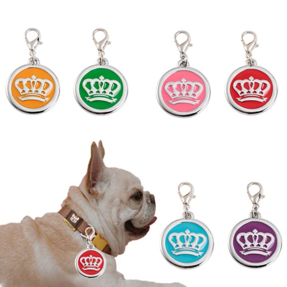 Персонализированный ошейник для собаки Подвеска Предотвращение потери Собачий бирка-подвеска Идентификационная карта питомца Именная табличка для питомца Для улицы