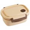 Easy Light Lunch Box S Microwave Safe 430ml Beige Seal Container Storage Container XPM3