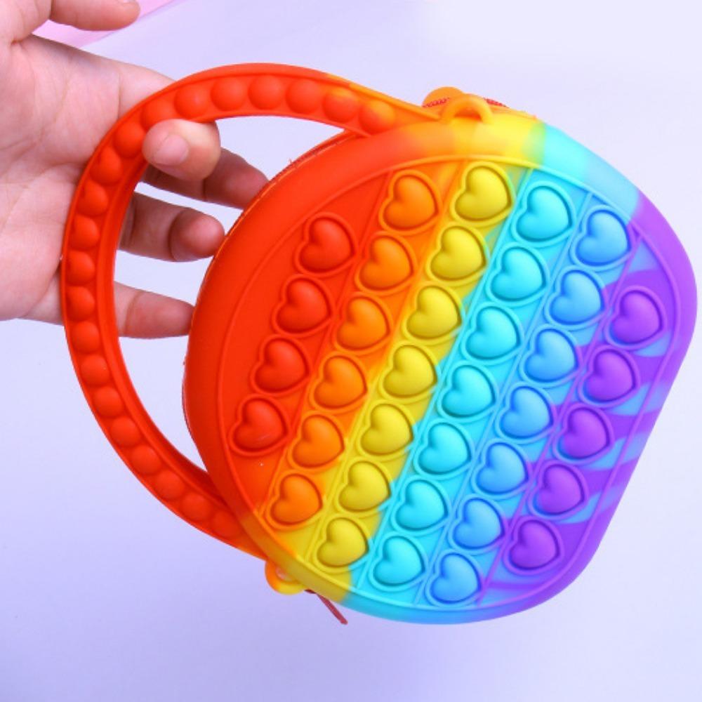 Сумка Rat Killer Pioneer, детский силиконовый кошелек Zero, декомпрессионная сумка через плечо с зажимом Joy