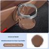 SEAMETAL Foldable Car Cup Holder Electroplated Auto Door Hanging Drink Holder Bottle Stand Space Saving Car Interior Accessories