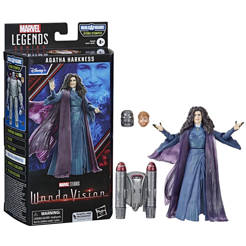 Hasbro Marvel Legends Серия Агата Харкнесс, WandaVision Коллекционная 6-дюймовая (15 см) Фигурка, от 4 лет, F6539, Оригинальная