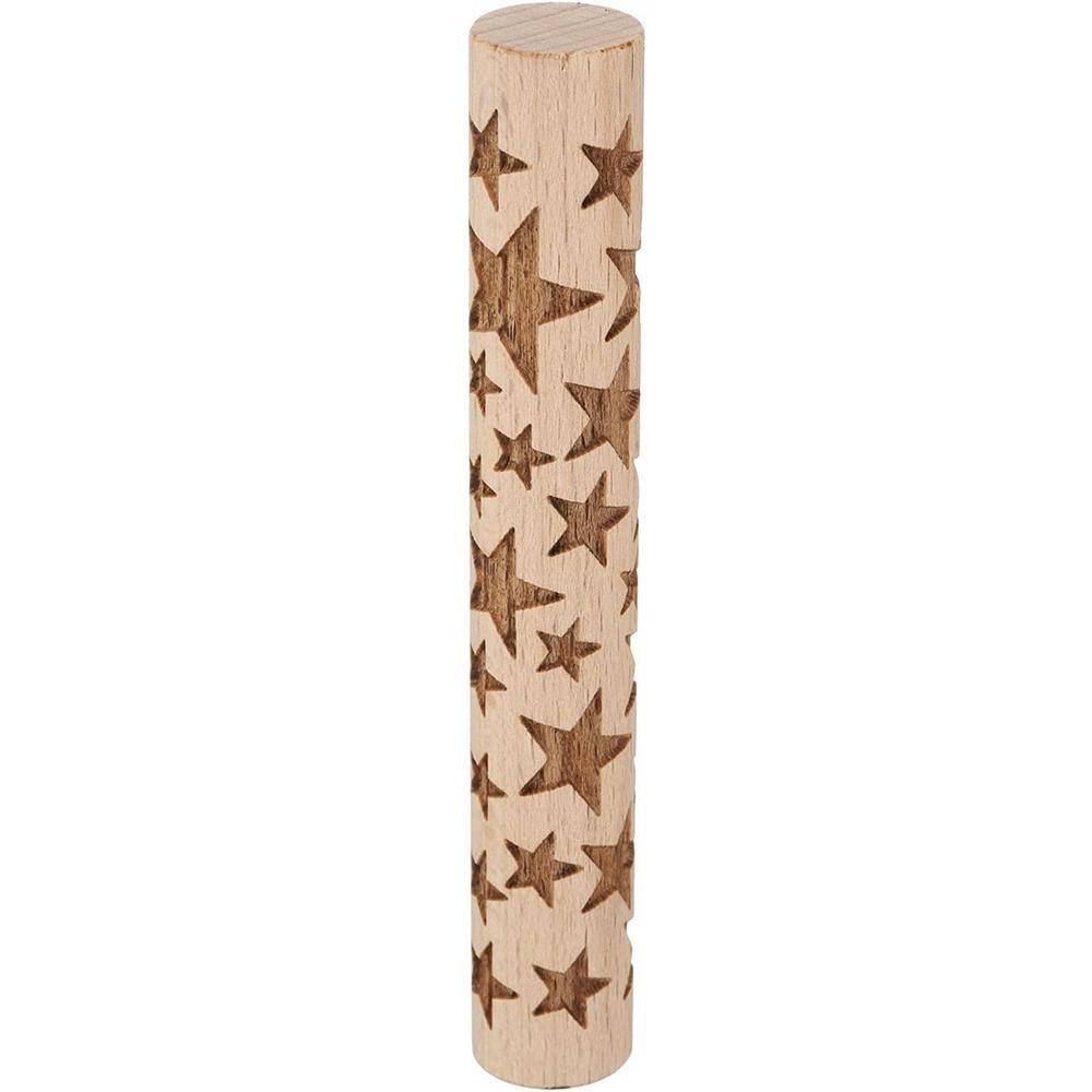 3D Керамика Искусство Глиняный Ролик Творческий Ролик Палочка Для Раскатывания Деревянный Прижимной Ролик Принадлежности Для Выпечки