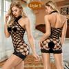300styles Bodystocking Sexy Lingerie Erotic Babydoll Bodysuit Porno Underwear Mesh Sleepwear Sex Uniform Fetish Body Suit Dress for Women