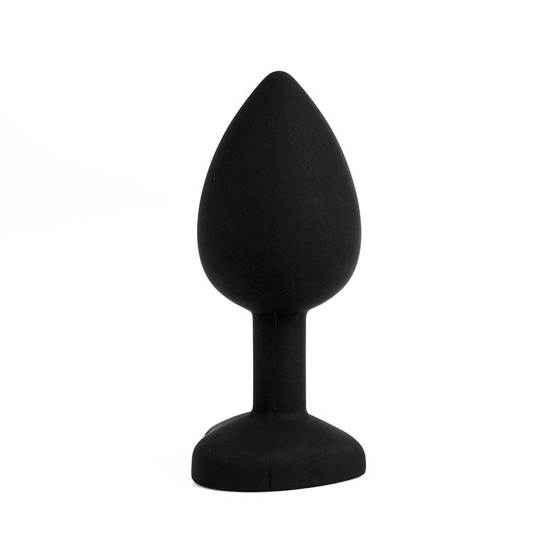 Силиконовые анальные пробки унисекс, ювелирные изделия с кристаллами, анальные пробки с сильной присоской, наборы для расширения ануса