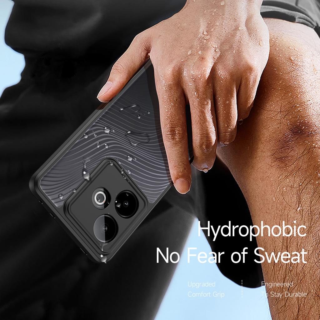 For Realme GT 7 5G/GT 7T 5G Case DUX DUCIS Aimo Series TPU+PC Matte Drop-Proof Phone Cover (REACH Certification)