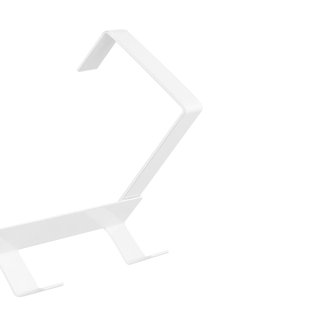 Coat Hat Towel Holder Organizer Over-The-Door Hook Hanging Shelf Storage Rack Hanger