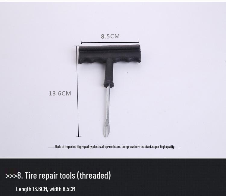 Электрический автомобильный насос высокого давления с металлическим цилиндром и ящиком для инструментов