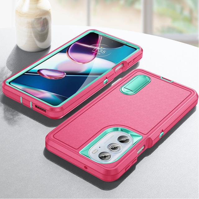 Drop Protection Stand Function Armor Case For Motorola Moto Edge 30 Pro Anti -Scratch Cell Phone Cover For Moto Edge 30 Pro Cases
