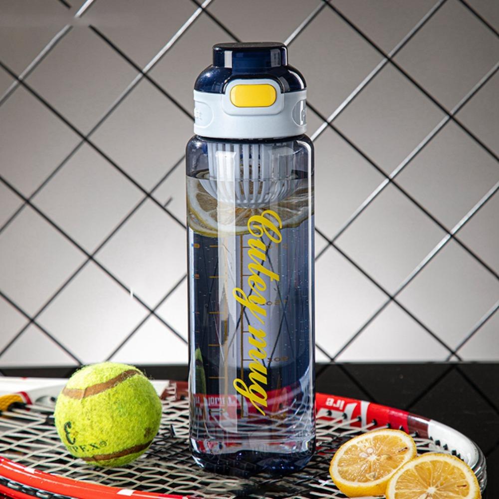 PP 1000ml Sports Water Bottle Large Capacity Outdoor Sports Kettle Colorful Plastic Cup School