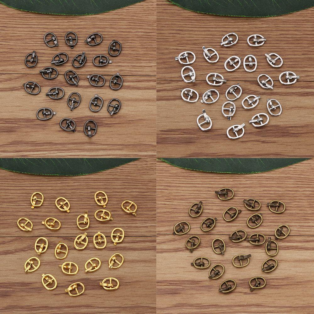 quality 4 colors Stuffed Toys Belt Buttons Doll Bags Accessories Diy Dolls Buckles Tri-glide Buckle