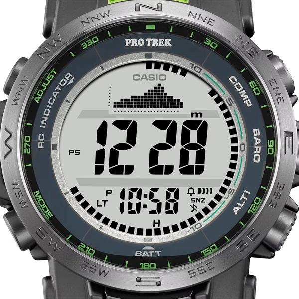 Casio Men's PRO TREK PRW-35Y-3JF [PROTREK Climber Line] Round Watch Green Digital