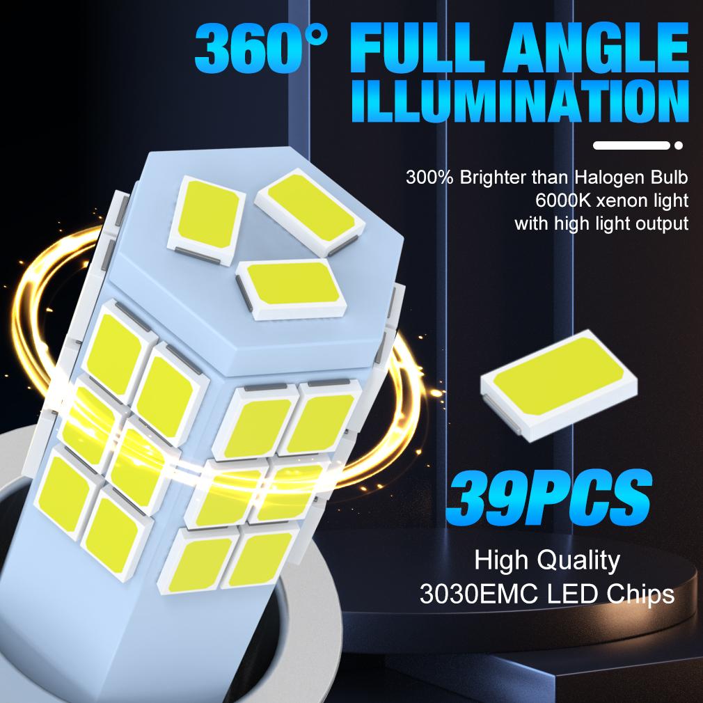 2 шт. P21/5 Вт светодиод 1157 высокая яркость автомобильный свет BAY15D 1156 P21W Ba15S лампа PY21W BAU15S 3030SMD автоматический реверс указатель поворота лампа тормоз белый желтый красный 12 В