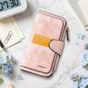 Vintage Long Wallet for Men Women Large Capacity Card Holder Multi Slot PU Leather Purse