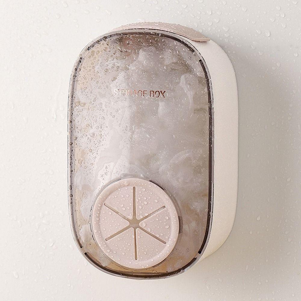 Настенный ящик для хранения крышек без пробивания отверстий, для одноразовых крышек для продуктов, для ванной комнаты