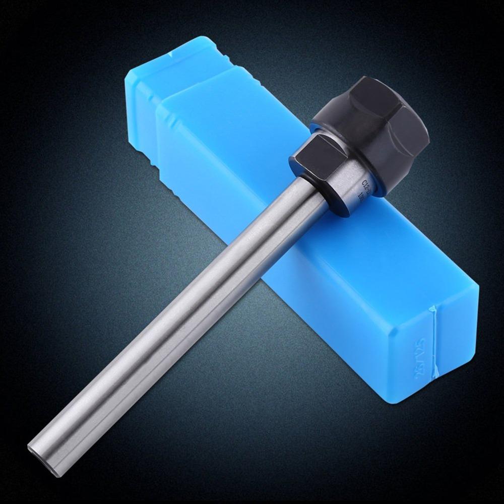 12mm Rod Diameter Straight Shank Tool Holder C12-ER16-100L ER16 Collet Chuck Extension Rod