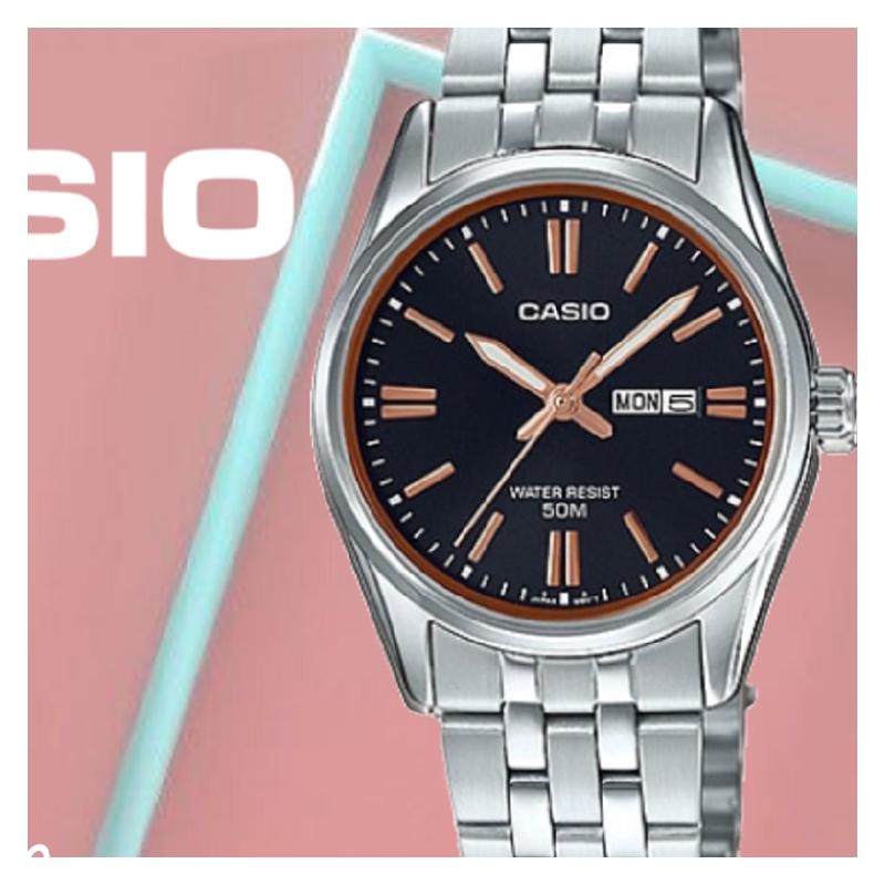 Casio Легендарная серия аналоговых часов CASIOSTANDARD, классические, удобные и изысканные римские цифры на циферблате, 50 метров LTP-1335D-1A2V