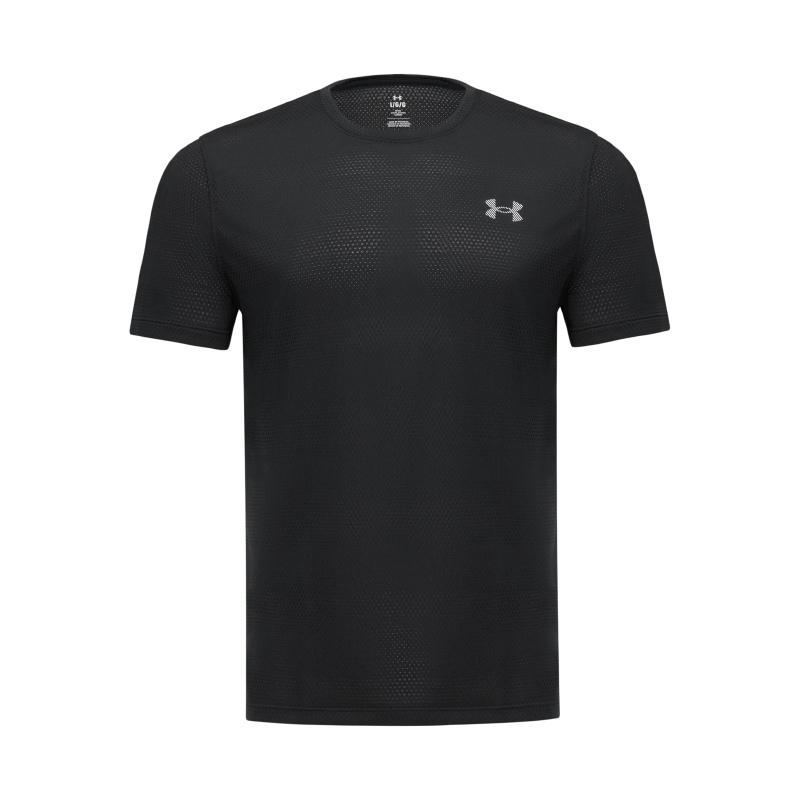 Under Armour Velociti Hyrox Свободная спортивная футболка для бега и фитнес-тренировок, дышащая, удобная, мягкая, мужские топы 6009517-001