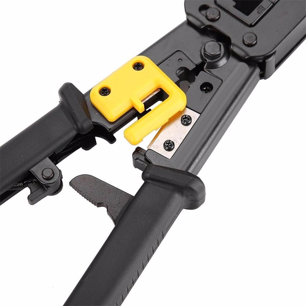 Инструмент для обжима RJ45, 5e, инструмент для обжима разъемов, сквозной, RJ11/12