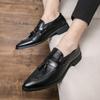Tassel Men Dress Shoes Male Loafers Pointed Toe Business Shoes 2024 New Arrival Mens Slip On Shoes Classic Men Shoes for Wedding