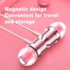 In-ear Wired Earphone Metal Magnetic Subwoofer Mic Volume Control Gaming Headset