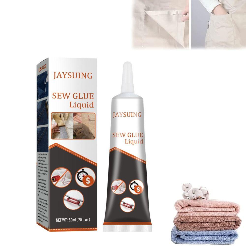 Клей для шитья жидкий многослойный клей для шитья ткани клей для ремонта ткани клей для шитья одежды постоянный