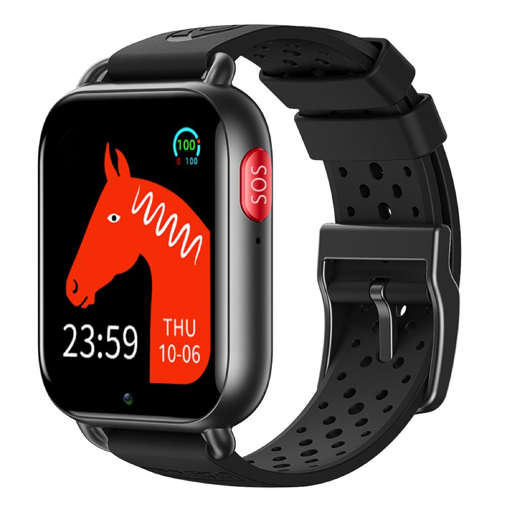 Детские умные часы 4 г, температура Sos, GPS, местоположение, видеовызов, Wi-Fi, SIM-карта, детские умные часы 1,83 дюйма, HD умные часы, водонепроницаемая камера для детей