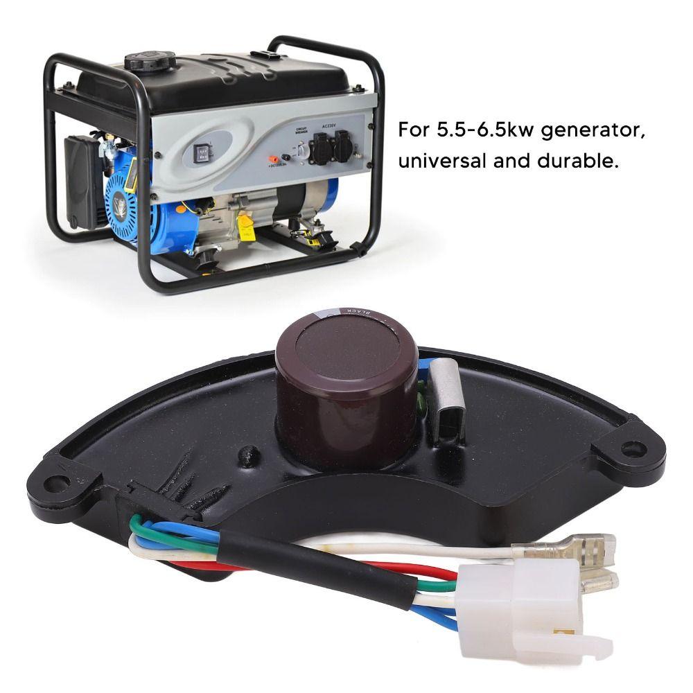 1 Phase 6 Wire AVR Volt Regulator 450V 680UF Voltage Regulator Accessory Controls
