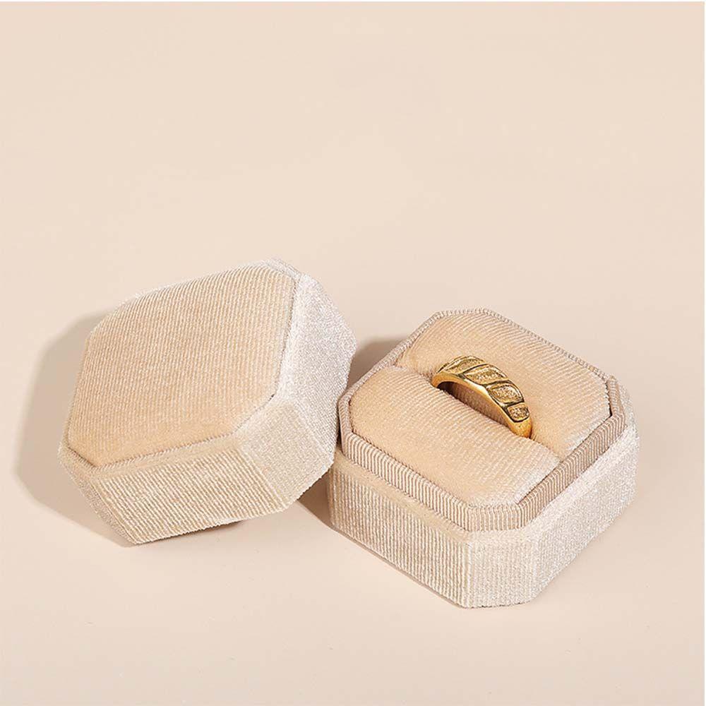 Упаковочная коробка для подарочных церемоний, держатель для колец, органайзер для ювелирных изделий, бархатная шкатулка для колец, коробка для хранения сережек